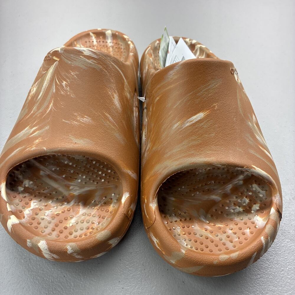 New Crocs Mens 6 Or Women’s 8 Mellow Slides Sandal Marbled 208579-21N - Picture 6 of 6